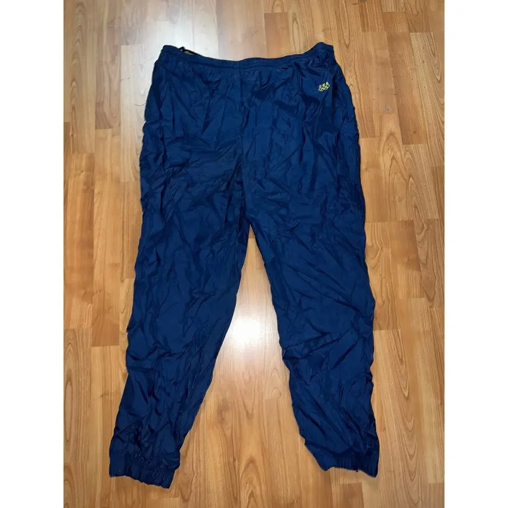 Vintage US Olympics Track Pants JC Penney USA Olympic Blue Nylon Bottoms VTG XL